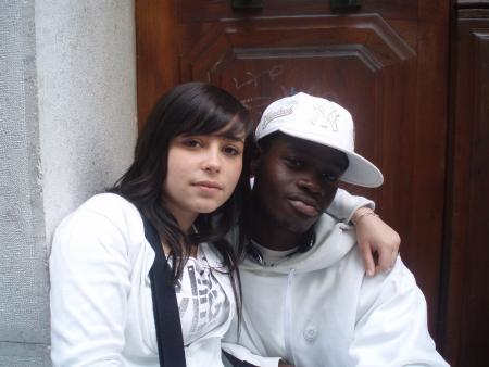 Amandine and me