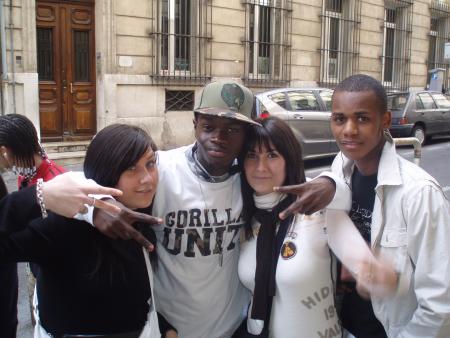 K-Ro Moi Laurie alias La Corse and my real nigger Fallah